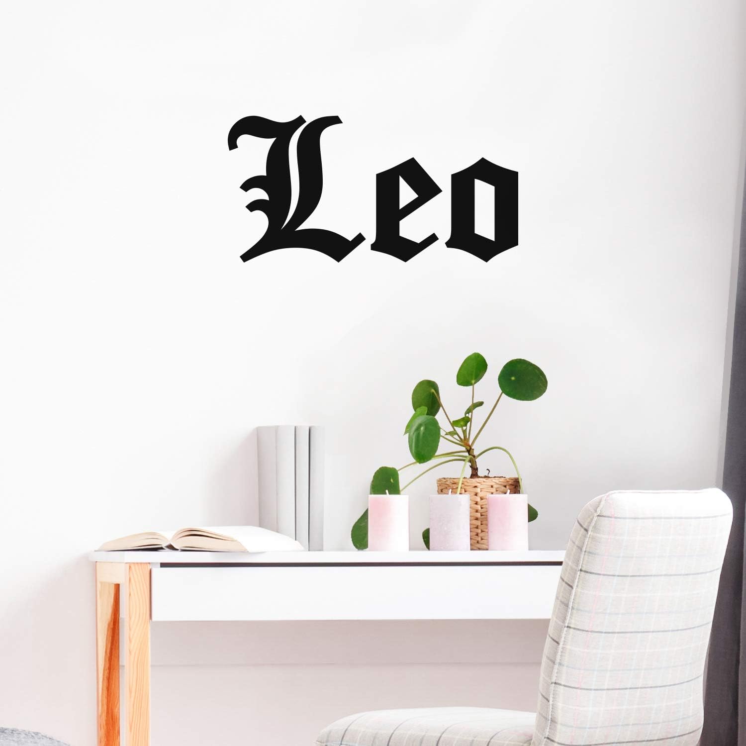 Vinyl Wall Art Decal - Leo - 11