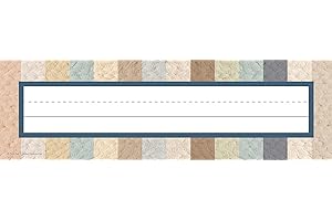 Teacher Created Resources Everyone is Welcome Flat Name Plates (TCR7137), Large