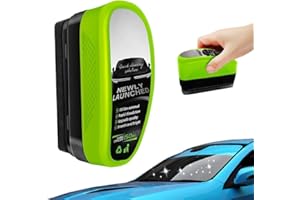 2025 New Automotive Oil Film Cleaning Brush, Window Oil Film Remover, All in One Powerful Wipe Remover, Prevents Rain Fog Cle