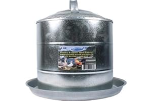FARM TUFF Galvanized Poultry Fountain