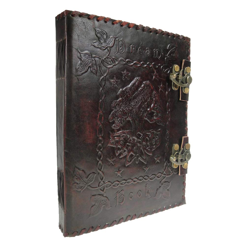 Nemesis Now Small Dream Book 25cm, Leather, Brown, One Size
