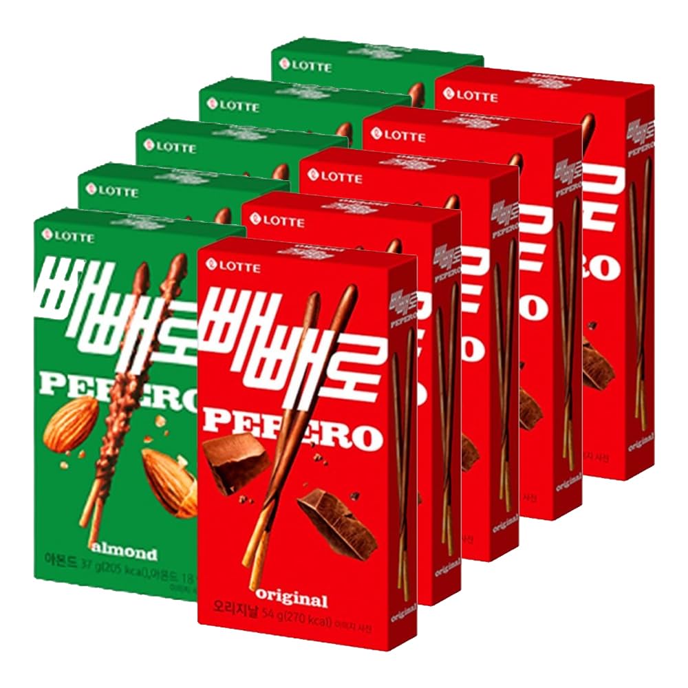BOX OF LIFE Lotte Pepero Chocolate & Biscuit