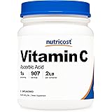 Nutricost Ascorbic Acid Powder (Vitamin C) 2 LBS - Gluten Free, Non-GMO
