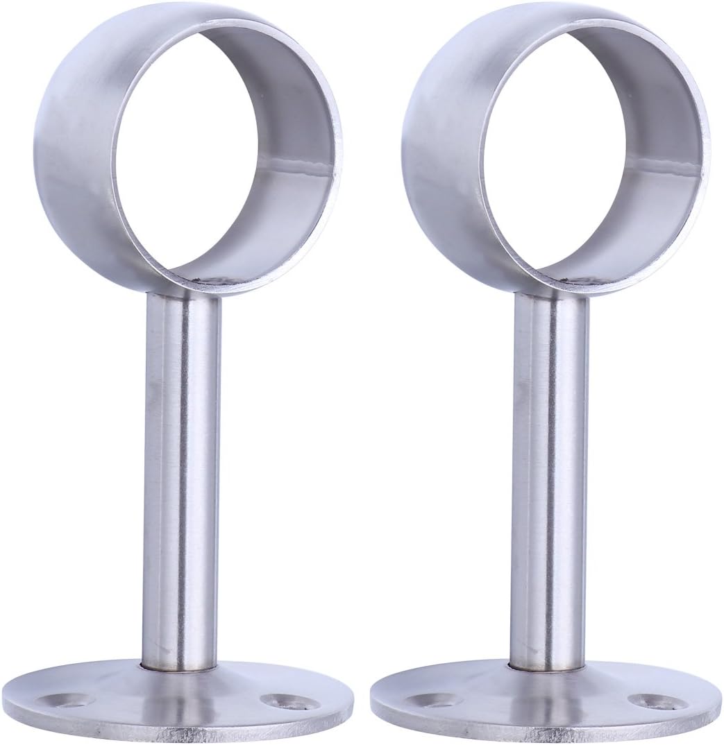 Vosarea 2 Unids Soporte de Cortina