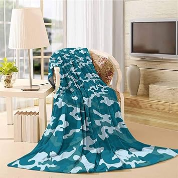 Amazon Com Luckyee Baby Boy Blankets Camo Military Theme