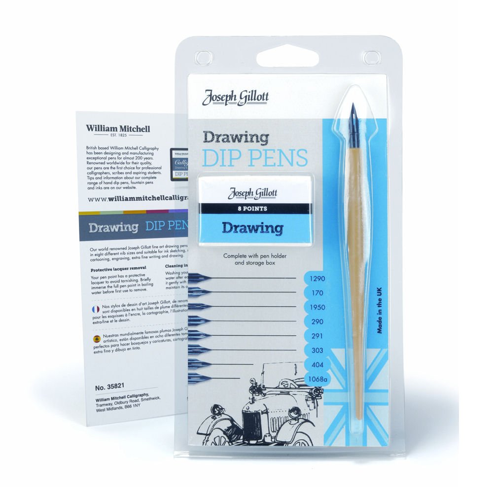 J. Gillett Drawing Pen Card, FMLDPC