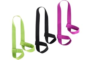 GAITWIN Roller Skate Leash Adjustable Ski Boots Carrier Strap Snowboard Boot Shoulder Sling Leash for Ice Skates, Yoga Mat Suspenders 3 Pcs