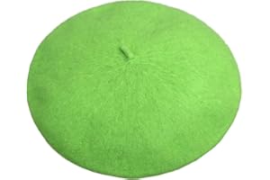 JOYHY Women's Solid Color Classic French Style Beret Beanie Hat