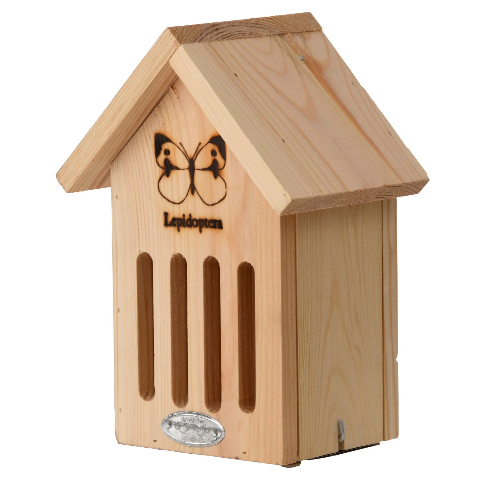 Fallen Fruits WA39 Butterfly House Silhouette FSC 100%, Brown, 22.9 cm*12.2 cm*16.9 cm