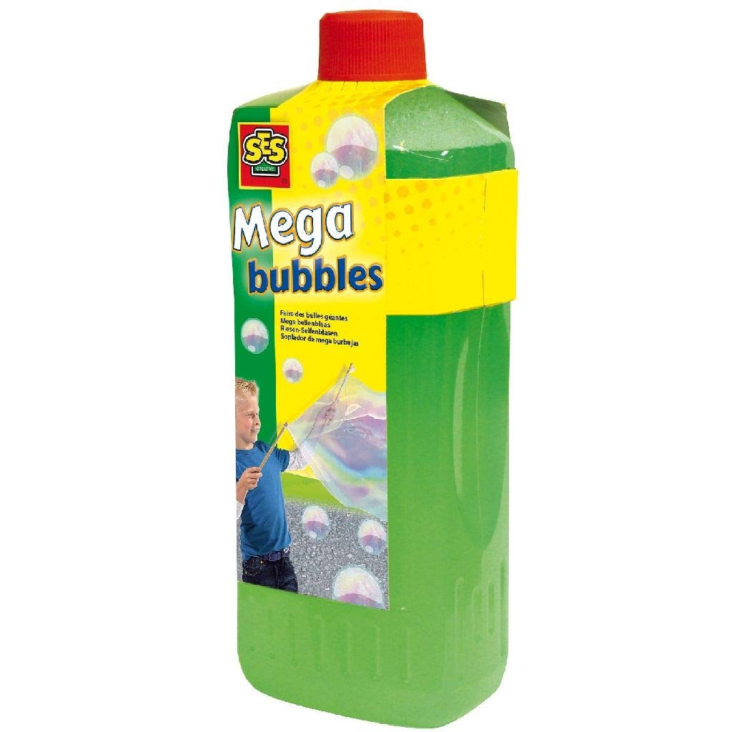 SES Creative 02256 Mega Bubble Refill, Mixed Colours