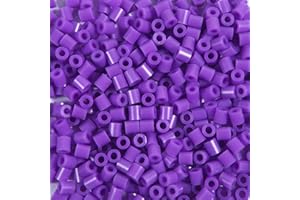 ZLLBTMO Fuse Beads 2000Pcs Purple Melting Bead 5mm Iron Beads for Arts and Crafts