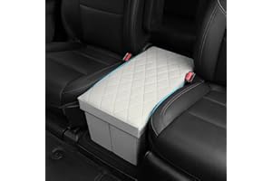 JIEREPU Seat Aisle Storage Box for Ford Explorer 6-Passenger Models – Organizer Rear Seats Passage – Foldable, Easy Installat