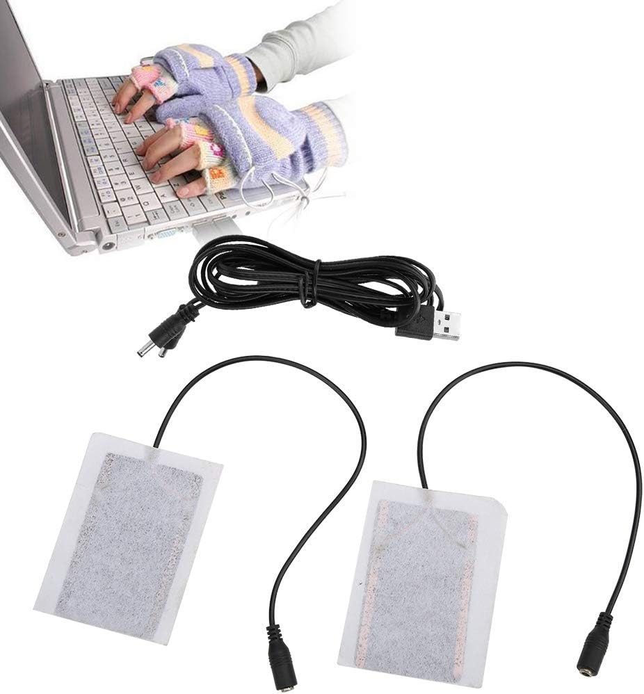 Alomejor Heating Pad Electric USB Jackets Clothes Heating Pad Winter Vest Heated Warmer Pads Fiber Heater for Body Warmer - Image 3