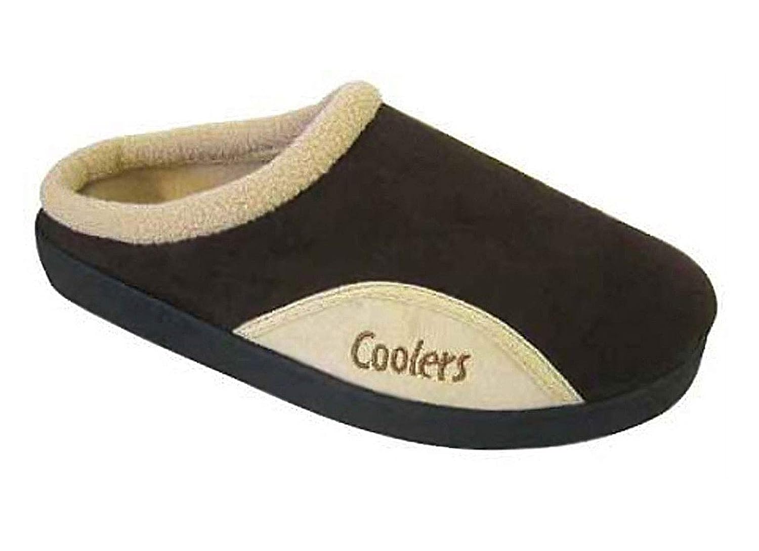 Coolers Mens Two Tone Microsuede Mule Slippers Amazon.co.uk Shoes & Bags