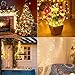 MZD8391 66FT 200 LED Christmas Lights Outdoor String Lights- 100% UL Certified - for Christmas Tree Decoration, Wedding, Party, Patio, Porch, Backyard, Garden, Warm White (10 Sets CONNECTABLE)