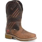 DOUBLE-H Men's DH5354 Equalizer Comp Toe, Brown - 10.5 D