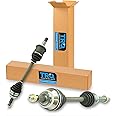 TRQ Front CV Axle Shaft Assembly Set Driver & Passenger Side Compatible with 2004-2010 Toyota Sienna