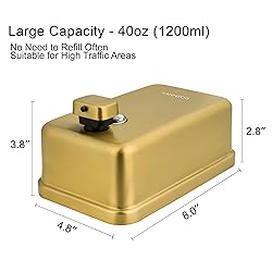 VANNSOO Wall Mounted Hand Soap Dispenser