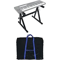mammyです！立て掛け用看板2セット！ Amazon.com: Rockville Z50 Z-Style Pro Keyboard Stand+Travel