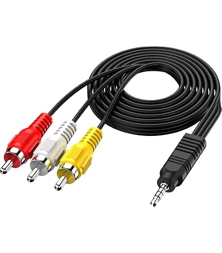 AV A/V Audio Video TV-Out Cable/Cord/Lead For Panasonic Camcorder...