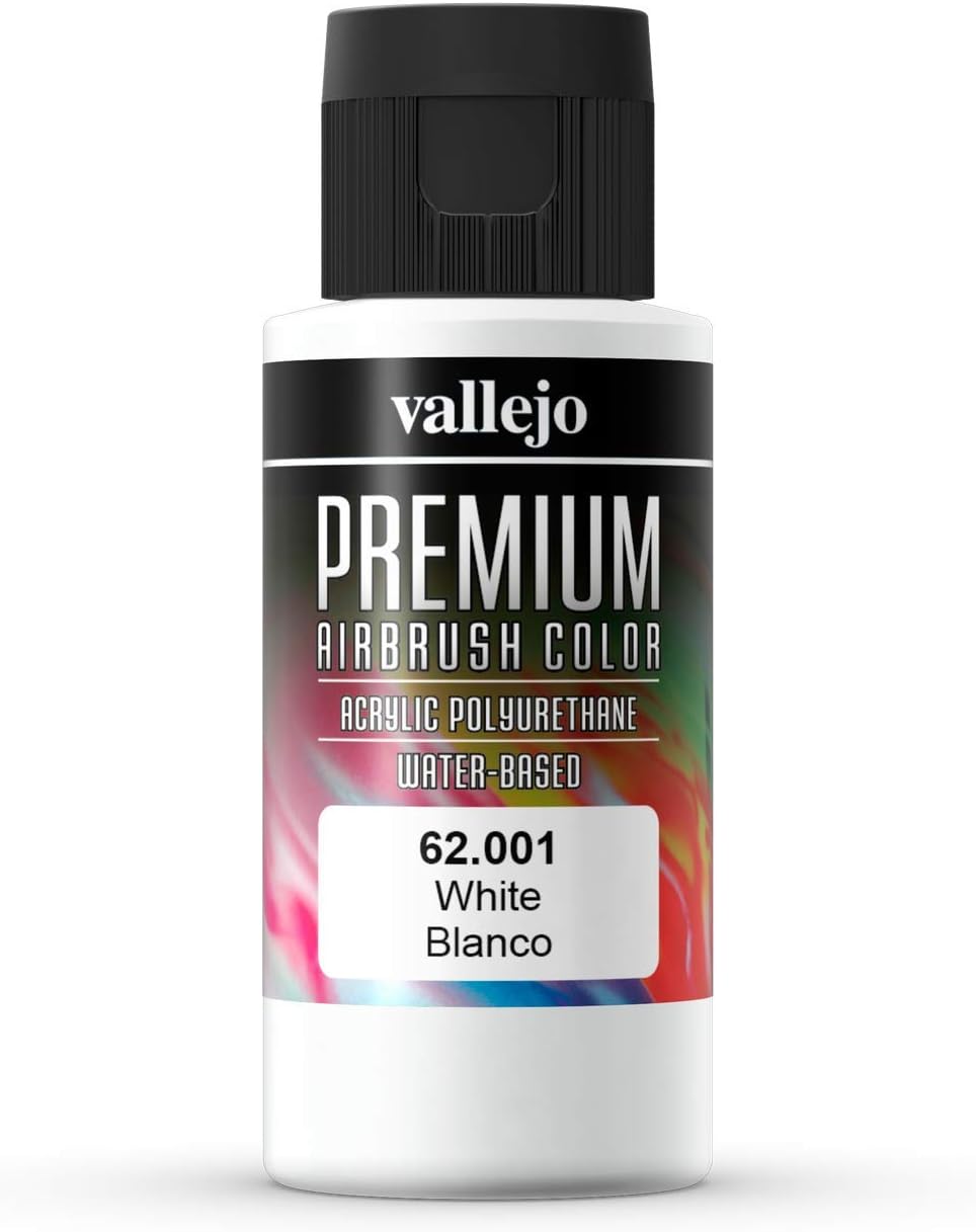 Vallejo Premium Color 60 ml Paint - White, 60 ml (Pack of 1)