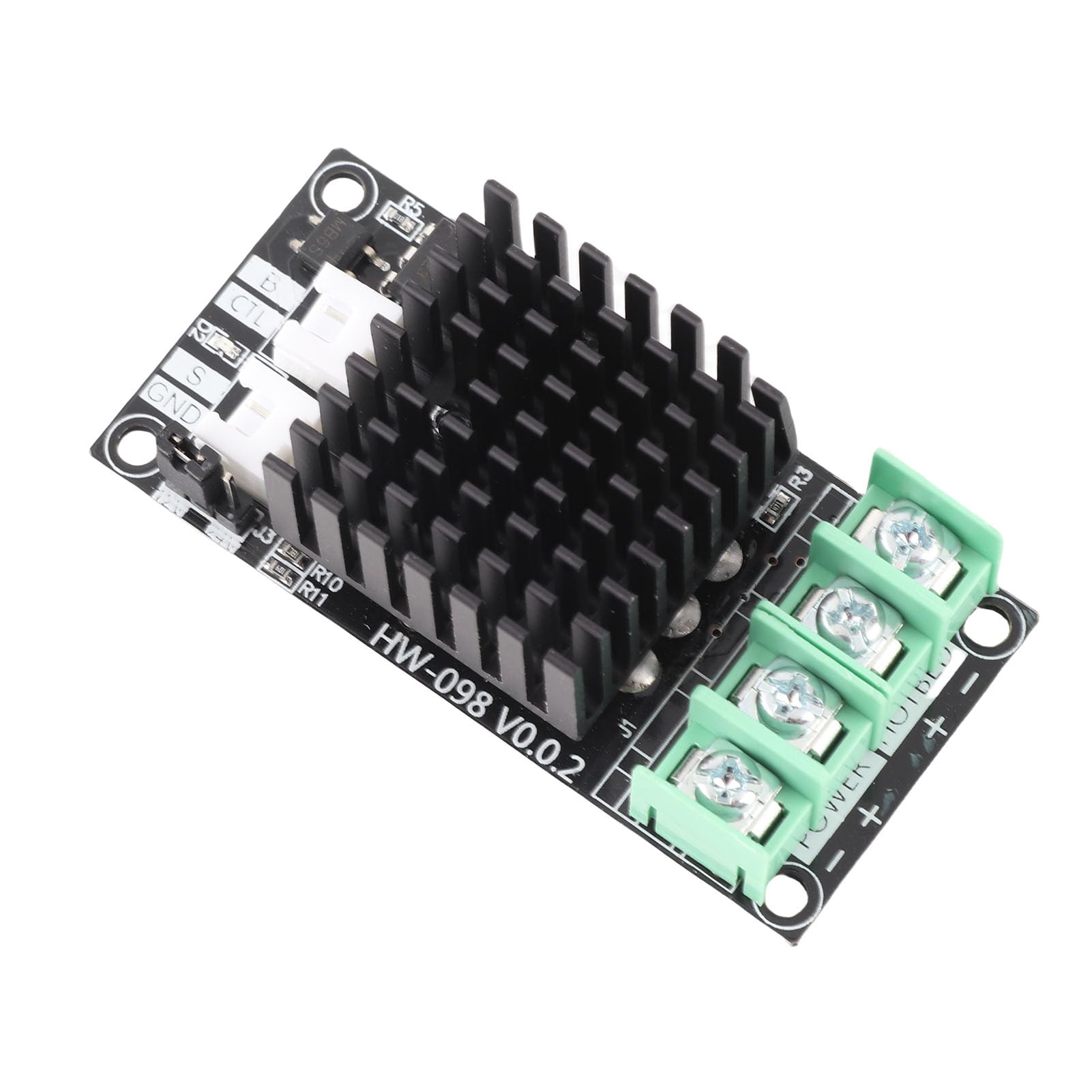 Upgraded Mosfet Board for 3D Printer Heatbed Controller 24V High-Power Module Compatible with 3D Printer Heat Bed Extruder Accessories