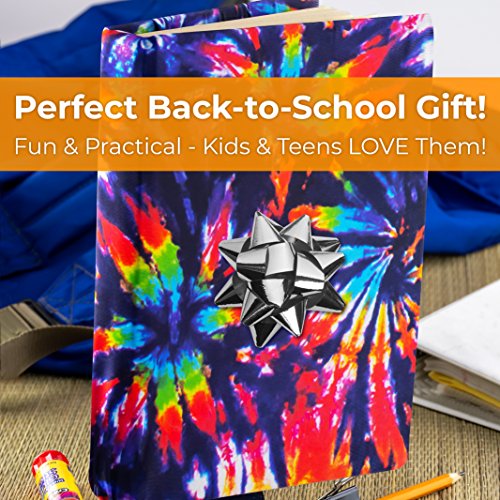image for Eucatus Stretchable Book Cover Design Packs. Fits Most Hardcover Textb