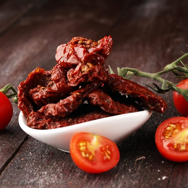 PURE ANATOLIA ORGANIC SUN-DRIED TOMATOES JULIENNE CUT – DRY PACKED, NO OIL ADDED, UNSULFURED, NO PRESERVATIVES – PREMIUM TURKISH QUALITY – PERFECT FOR PASTA, SALAD & COOKING – 3.17 OZ RESEALABLE BAG