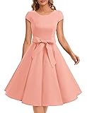 Dressystar 1956 Women Vintage Cocktail Dress 1950s