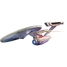 Polar Lights Star Trek U.S.S. Enterprise Refit Wrath of Khan Edition 2T 1:1000 Scale Model Kit