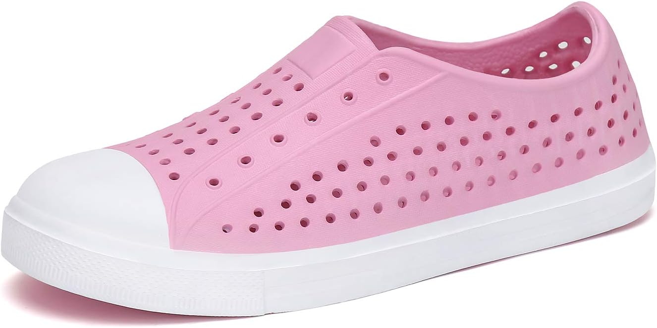 Mens Womens Kids Lightweight Breathable Slip-On Sneaker Garden Clogs Beach Sandals Water Shoes