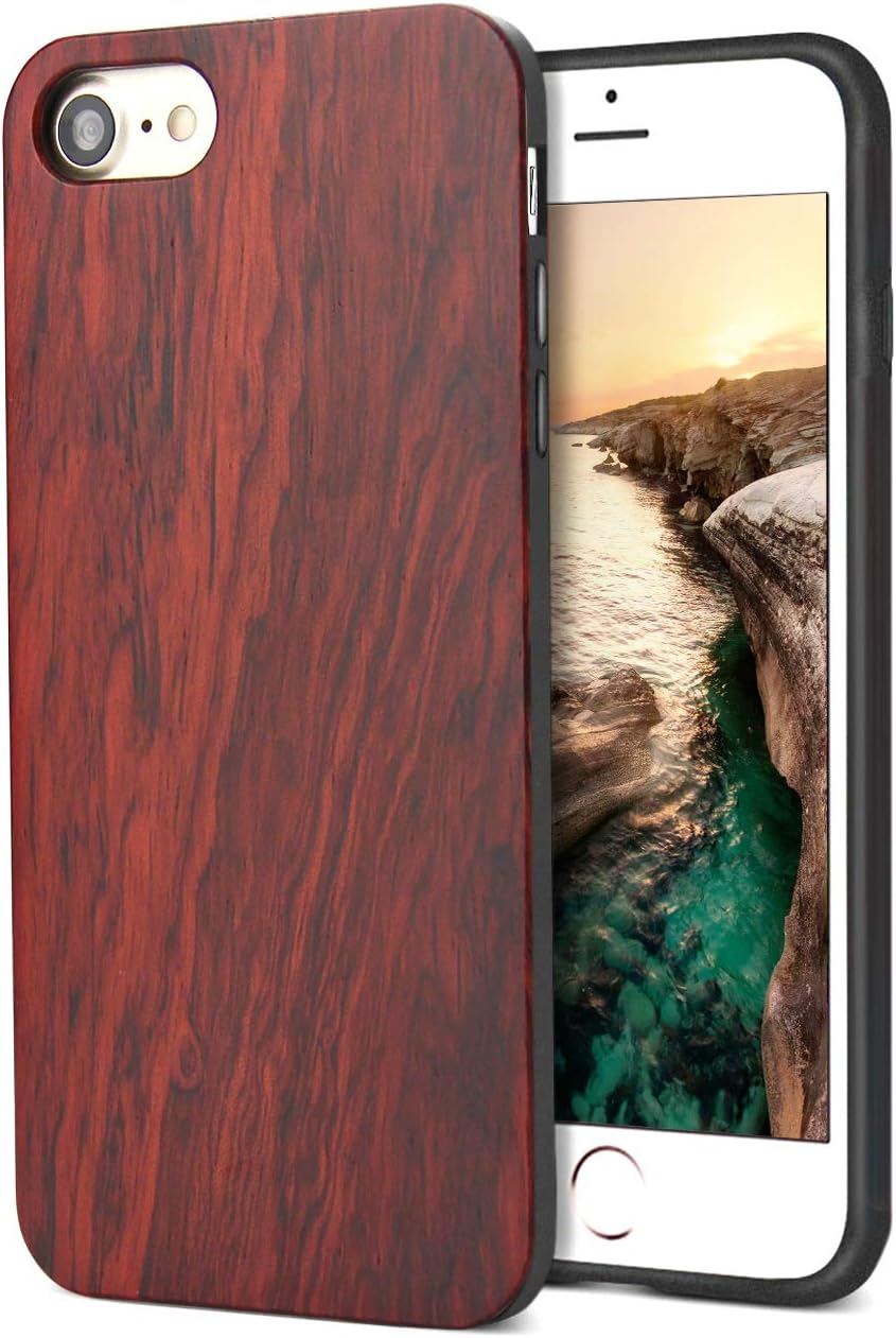 Amazon Co Jp Iphone Se ケース 第2世代 Iphone8 ケース Iphone7 ケース 対応 ローズウッド木製 木 Tpu ワイヤレス充電対応 軽量 Yfwood Se2 アイフォンse 年モデル アイフォン8 アイフォン7 軽量 純色 ハードカバー 赤 家電 カメラ
