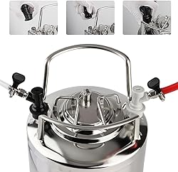 FERRODAY Ball Lock Keg Fittings Disconnect Ball