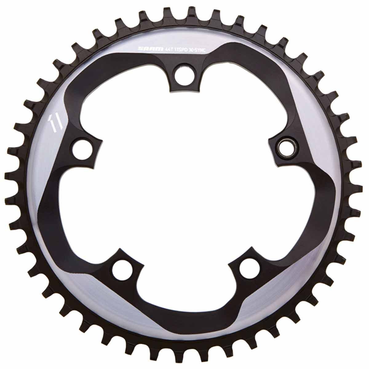 Sram Road 44T X-Sync force1 Chain Ring 11 Speed 110 Aluminium BB30 or GXP - Argon Grey