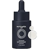 Nutrafol Men's Hair Serum, Clinically Tested to Support Visibly Thicker Hair and Scalp Coverage, Lightweight and Non-Greasy, for Daily Use - 30mL, 1 Bottle