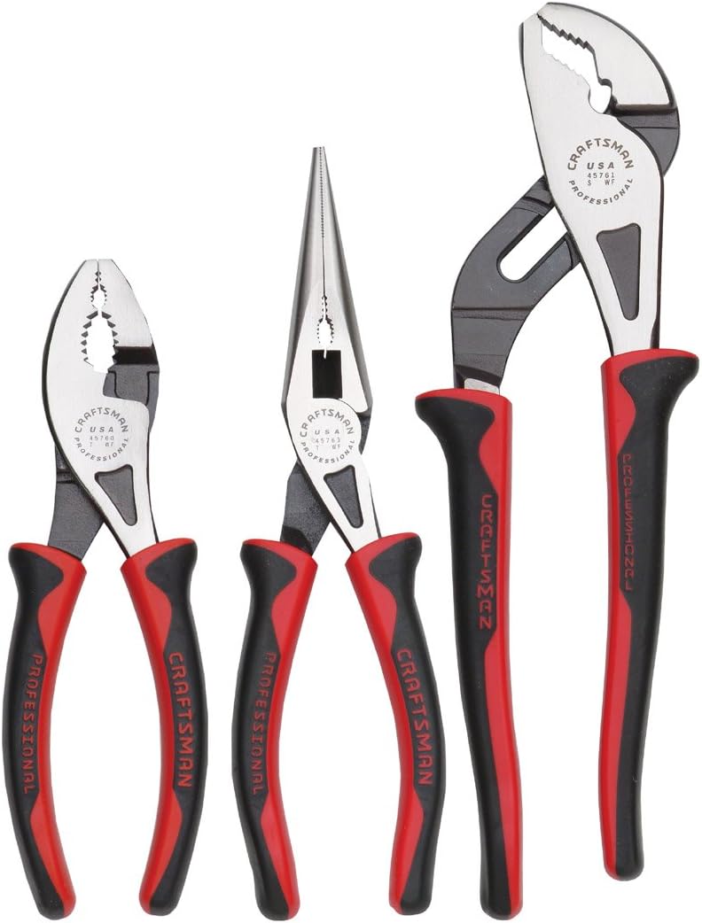 Craftsman 945772 Professional Pliers Set, 3Piece