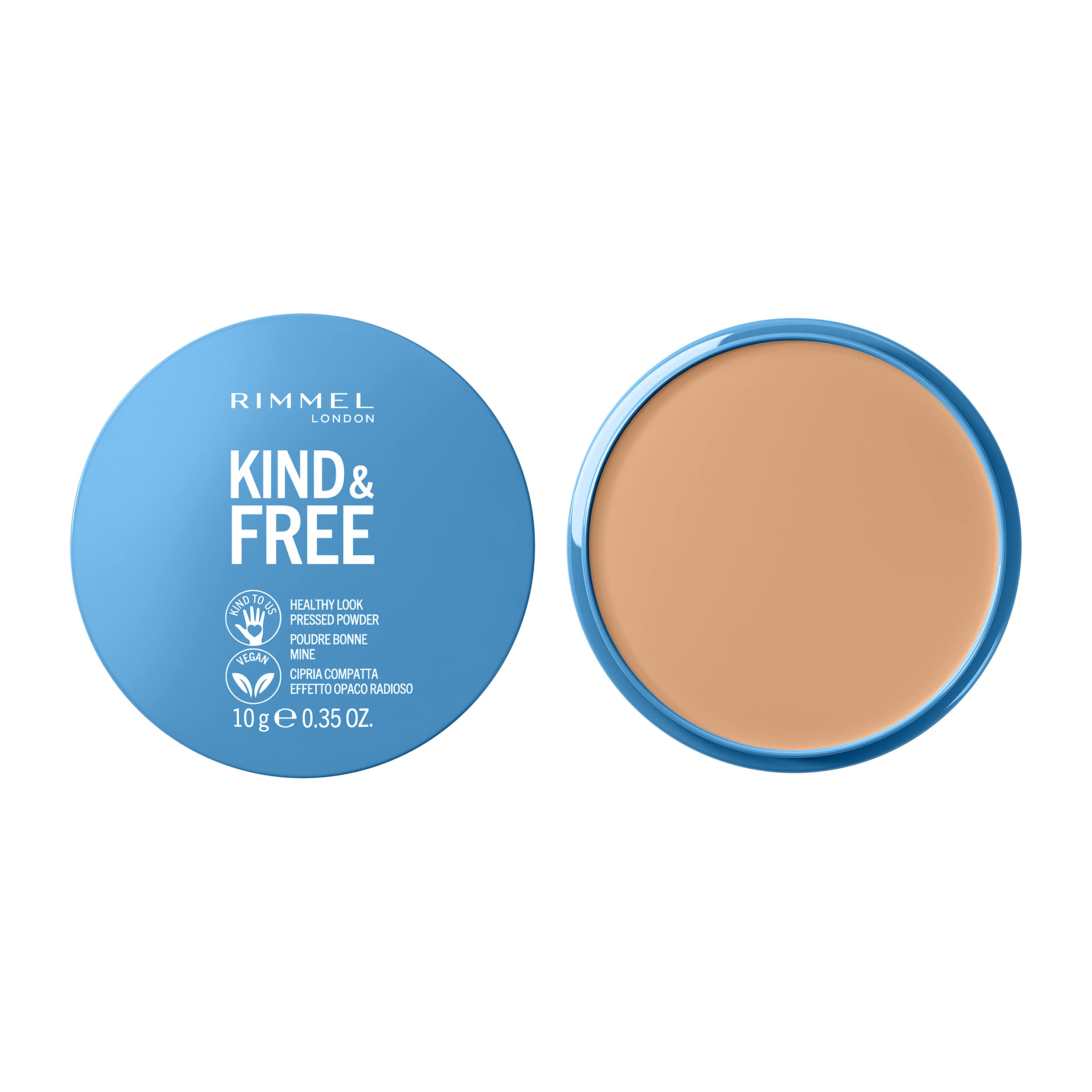 Rimmel Kind + Free Natural Finish Pressed Powder, Light 020