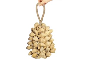 African Natural Hand Shaker Cacho Seed Rattle Bracelet Anklet Handbell Percussion Accessories Musical Instrument