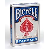 Bicycle Playing Cards for Play - Poker Size, [Colors May Vary: Red, Blue or Black]