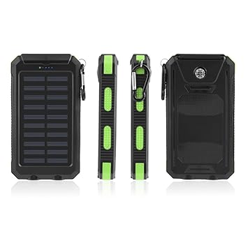 chargeur solaire feu vert