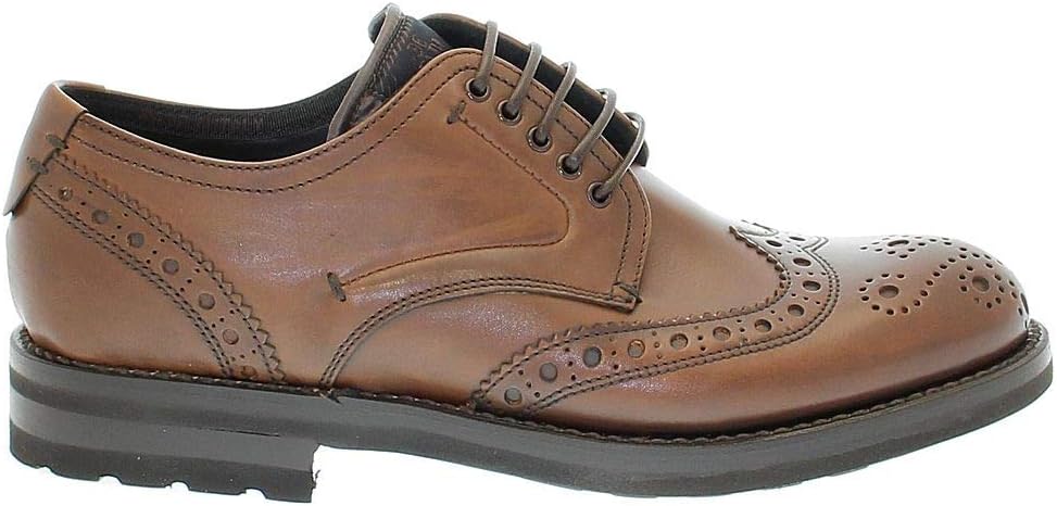 Fabi Fashion Man 5861BROWN Brown Leather Lace-up Shoes | Spring Summer 20