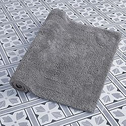 Laura Ashley Reversible Cotton 2-Piece Bath Mat
