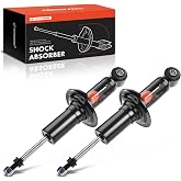 A-Premium Rear Bare Struts W/o Coil Spring, Set of 2 | Compatible with Subaru Legacy 2005 2006 2007 2008 2009, AWD - 2x Replacement Suspension Shock Absorber