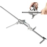 55&rdquo; Friction Jack for Auto Body Repair ,Replace for 77043 Monkey-On-A-Stick , Heavy-Duty Solid Alloy Rod , 3-Position Handle , 3000lbs Push Pull , Auto Body Frame Straightening &amp; Collision Repair Tool