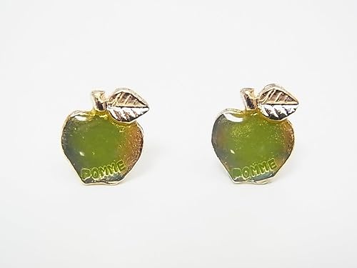 Amazon ルチカ Luccica プチリンゴ ピアス 青りんご 林檎 アクセサリー リンゴ アップル 個性的 おもしろ フルーツ 果物 シンプル キュート ラブリー ピアス 通販