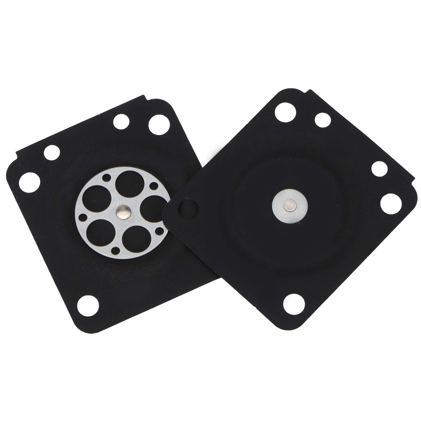 Kuuleyn Carburetor Membrane Gasket 10 Pieces/Set of Carburetor Parts Chainsaw Carburetor Membrane Gasket Set Suitable for ZAMA180