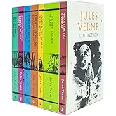 Jules Verne 7 Books Set Collection: (Journey to the Centre of the Earth, Around the World in Eighty Days, The Mysterious Isla
