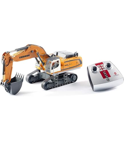 Amazon.com: Siku 6740, Liebherr R980 SME Crawler Excavator, Radio