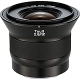 ZEISS Touit 2.8/12 Wide-Angle Camera Lens for Sony E-Mount Mirrorless Cameras, Black