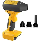 Mini Jet Dry Blower Turbo Fan for Dewalt 20V Max Battery, 130000RPM Cordless Portable Handheld Fan Blowers for Car, Leaf Blower, Cleaning, Camping, Workshops, Lawns (Battery not Included)